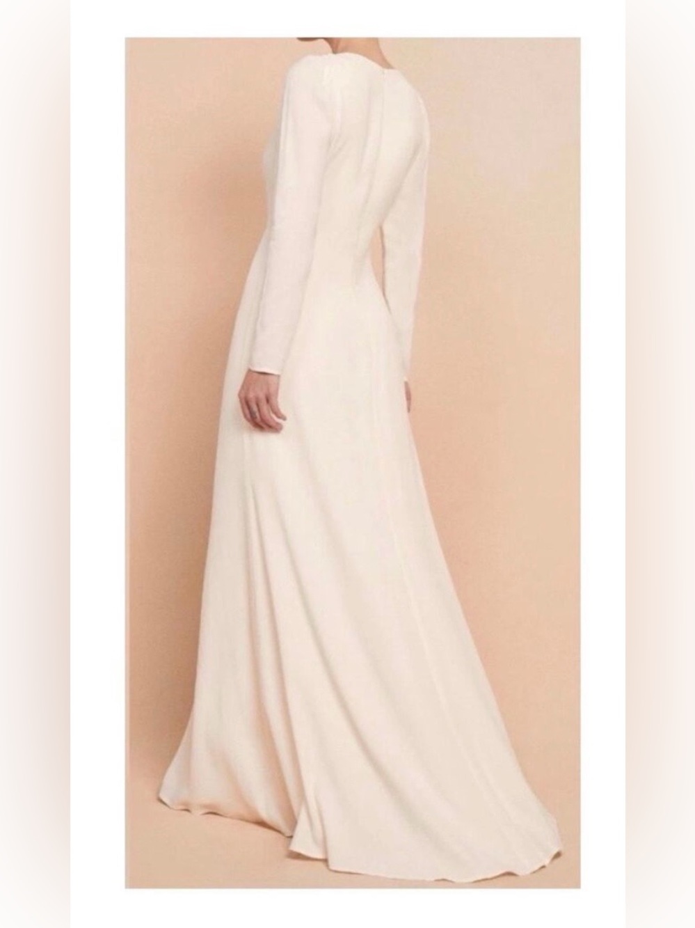 NWT-Reformation Gatsby Wedding Dress in Ivory- Size 6 - Picture 3 of 14